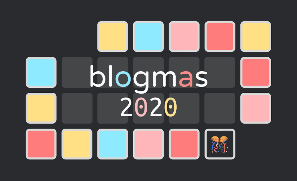 Blogmas logo